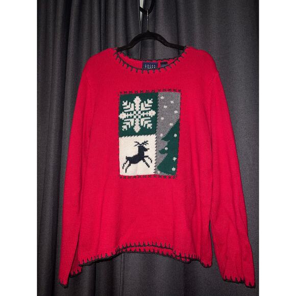 Ugly Christmas Sweater Xmas Size Xl - Picture 1 of 3